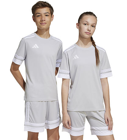 adidas Performance T-shirt - SQUA25 JSY Y - Tmlggr/White