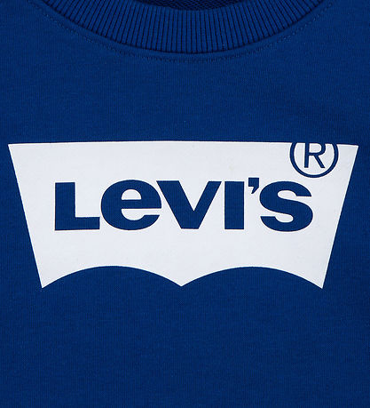 Levis Sweatshirt - Blå/Hvid