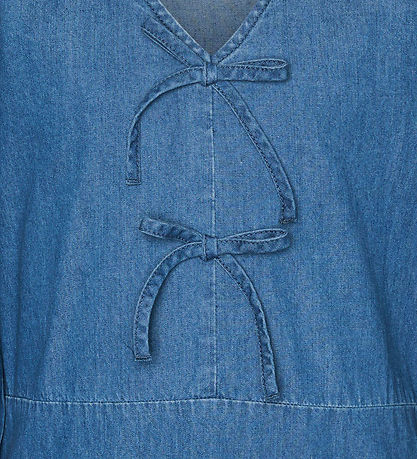 Vero Moda Girl Kjole - VmDemi - Medium Blue Denim