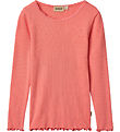 Wheat Bluse - Rib - Reese - Light Coral