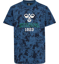 Hummel T-shirts - hmlJanno - Ensign Blue