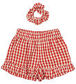 The New Shorts - TnNally - Poppy Red Check
