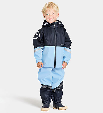 Didriksons Regntøj m. Seler - Waterman - Light Sea Blue