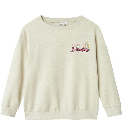 Name It Sweatshirt - NkfFasba BoredOFD - Peyote Melange