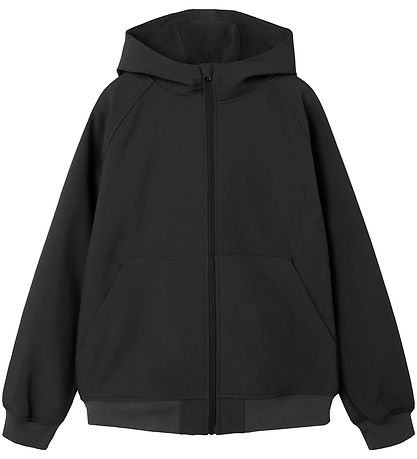 LMTD Softshelljakke m. Fleece - NlmAlfa08 - Pirate Black