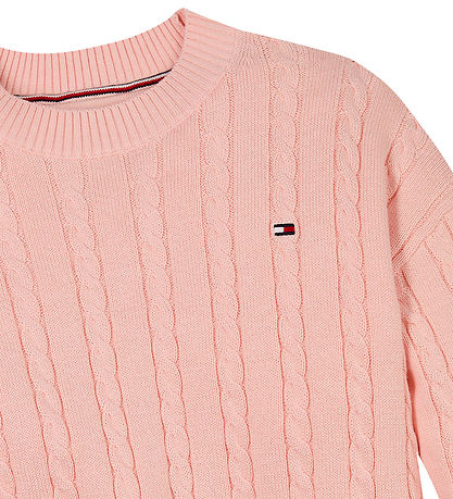 Tommy Hilfiger Bluse - Strik - Coral Ice