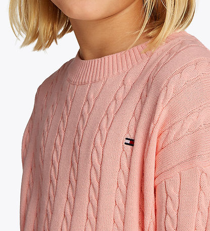 Tommy Hilfiger Bluse - Strik - Coral Ice