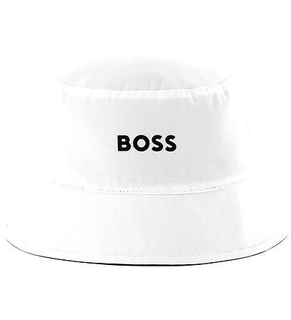 BOSS Bøllehat - Vendbar - Sort/Hvid