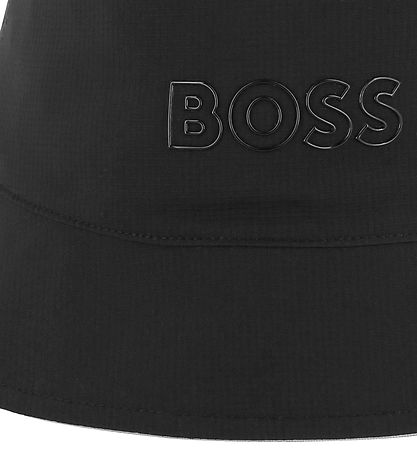 BOSS Bøllehat - Vendbar - Sort/Hvid