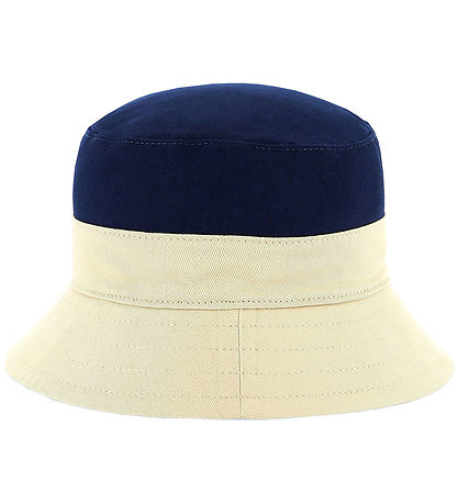 BOSS Bøllehat - Vendbar - Hvid/Sand/Navy