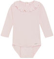 Minymo Bodysuit l/s - Rib - Pink Dogwood