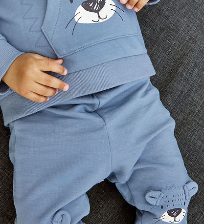 Minymo Sweatpants - Flint Stone m. Print