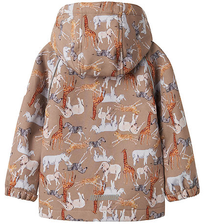 Name It Softshelljakke m. Fleece - NmnAlfa08 - Mountain Trail/Sa