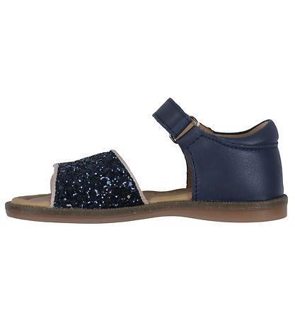 Bisgaard sandaler - Aida - Navy Glitter