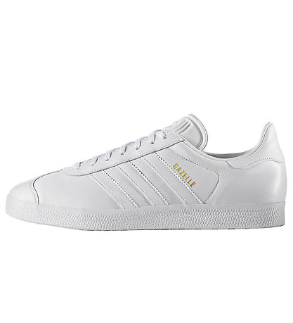 adidas Originals Sko - Gazelle - Ftwwht/Ftwwht/Goldm