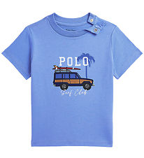 Polo Ralph Lauren T-shirt - Blå m. Print