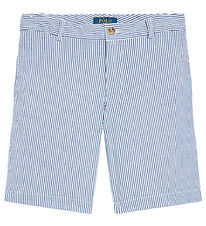 Polo Ralph Lauren Shorts - Preppy - Blå/Hvidstribet