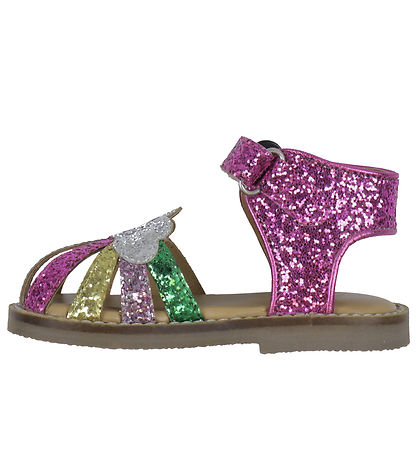 Konges Sløjd Sandaler - Rainbow - Flamingo Plume