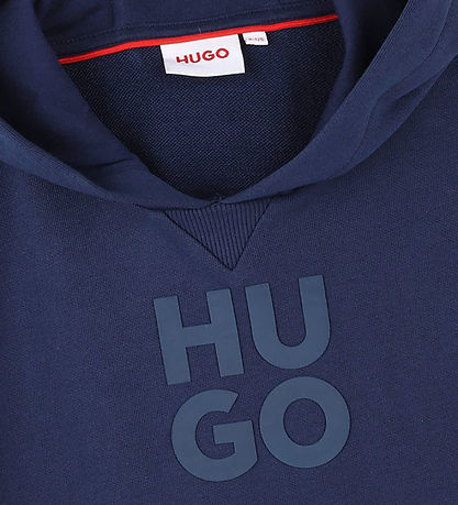 HUGO Hættetrøje - Medieval Blue