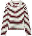 LMTD Polobluse - NlfRiva - White Alyssum/Windsor Wine