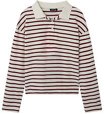 LMTD Polobluse - NlfRiva - White Alyssum/Windsor Wine