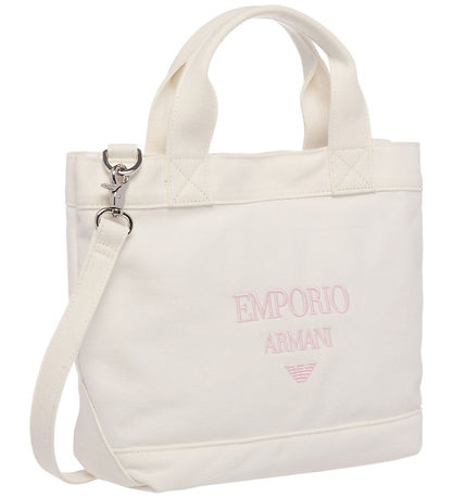 Emporio Armani Taske - 22x22x9,5 cm - Warm White