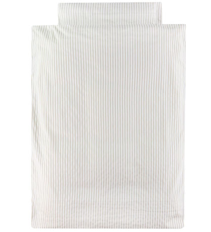Müsli Sengetøj - Junior - Stripe Bed - Balsam cream/Cashmere
