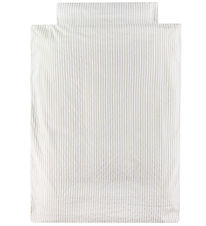 Müsli Sengetøj - Baby - Stripe - Balsam Cream/Cashmere