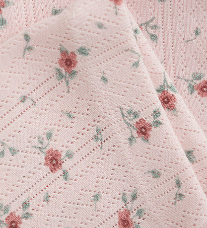En Fant Leggins - Pointelle - Veiled Rose