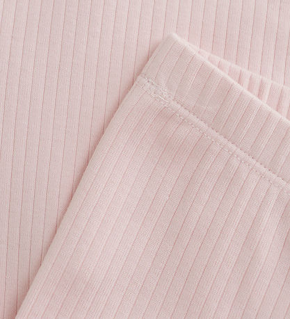 En Fant Leggins - Rib - Veiled Rose