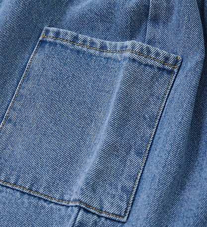 En Fant Denimkjole - Light Denim Blue