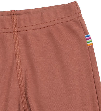 Joha Leggings - Viskose/Bambus - Rødbrun