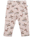 Joha Leggings - Bambus - Lyserød m. Ænder
