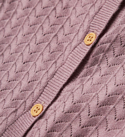 Name it Cardigan - Strik - NbfDesille - Elderberry