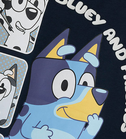 Name it T-shirt - NmmFlick Bluey - Dark Sapphire