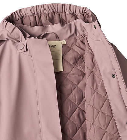 Wheat Regnjakke m. Termo - PU - Rika - Dusty Lavender