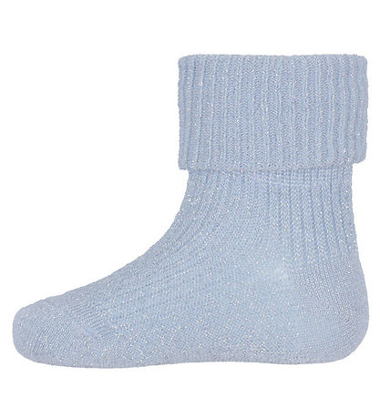 MP Strømper - Bambus - 3-pak - Ida - Ice Heather m. Glimmer