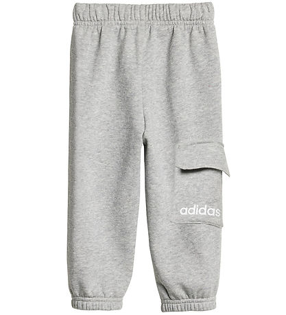 adidas Performance Sweatsæt - I Lin FL Jog - Selufu/White