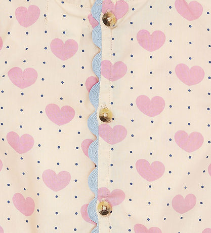 Copenhagen Colors Shortssæt - Heart/Dots - Heart AOP