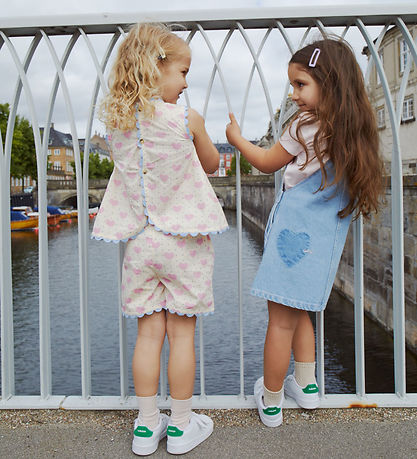 Copenhagen Colors Shortssæt - Heart/Dots - Heart AOP