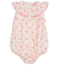 Copenhagen Colors Sommerdragt - Heart & Dots - Frill - Heart AOP