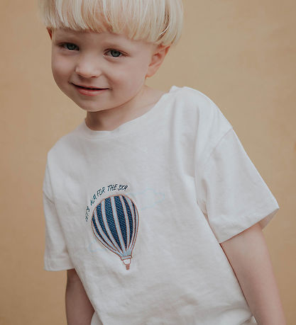 Fliink T-shirt - Balloon - Cloud Dancer