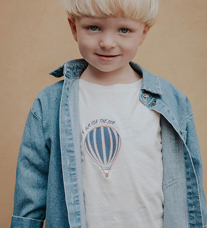 Fliink T-shirt - Balloon - Cloud Dancer