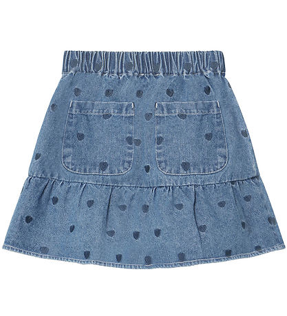 Fliink Nederdel - Denim - Donna - Light Denim Blue
