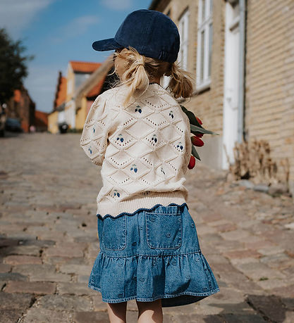 Fliink Nederdel - Denim - Donna - Light Denim Blue