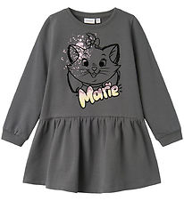 Name It Sweatkjole - NmfDodo Marie - Lava Smoke