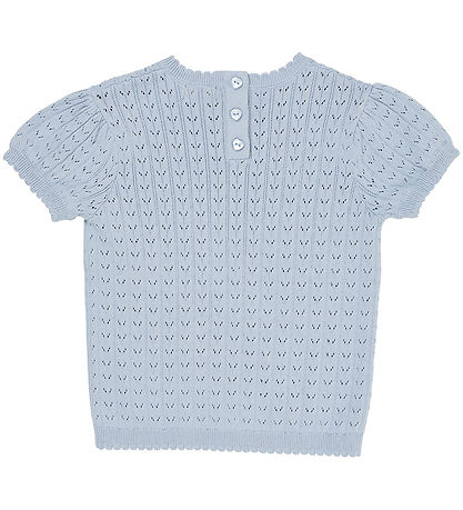 Copenhagen Colors T-shirt - Strik - Dusty Blue