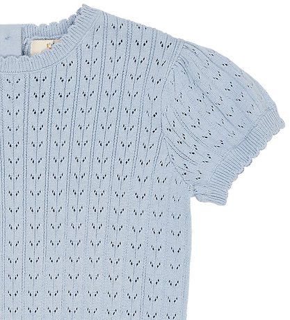 Copenhagen Colors T-shirt - Strik - Dusty Blue