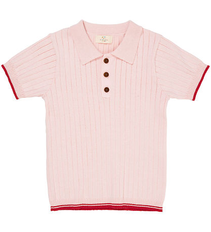 Copenhagen Colors Polo - Strik - Ballerina/Berry Comb