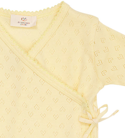 Copenhagen Colors Slå-om Body k/æ - Pale Yellow